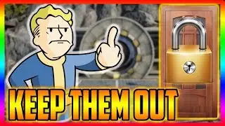 Fallout 76 How To Lock Doors And Extractors