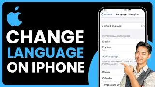 How to Change Language on iPhone !