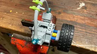 Lego V Twin Flywheel Test