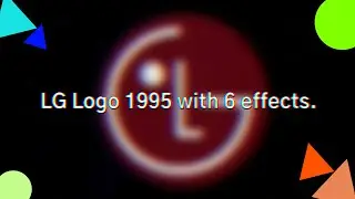 LG Logo 1995 with 6 effects.