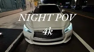 Night Cruise Home in the Q50 &ndash; Unwinding After a Long Day