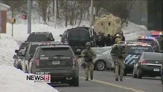 Massive police presence at New Britain credit union