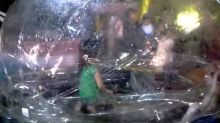 vivian inside water balloon