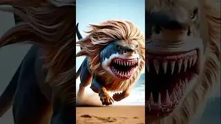 Incredible creatures fusion: mind-blowing fusion of sharks with different species #animal #nature