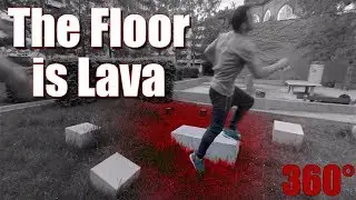 360&deg; Parkour Tag Game | Der Boden ist Lava