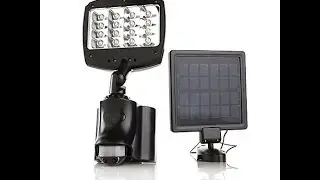 Smart Energy Solar LED MotionActivated Security Light