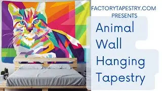Animal Wall Tapestry | Wall Hanging Decor | Animal Tapestries | factorytapestry.com