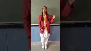 Our student participated in story Hindi telling competition conducted by CBSE