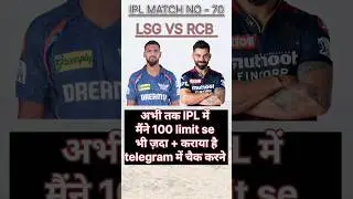 LSG VS RCB - Match Prediction #ipl #ipl2025 #cricket #rcb #viratkohli #lsg #rishabpant #ipllive#ipls