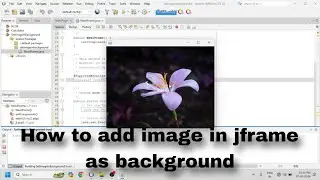 How to Set Background Image on JFrame in Java NetBeans (Step-by-Step) 🚀