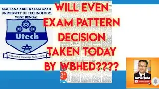 MAKAUT EVEN SEM EXAM PATTERN DECISION TODAY?