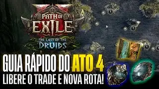 LIBERANDO TRADE e NOVA ROTA de ILHAS do ATO4 na 0.4 - Path of exile 2
