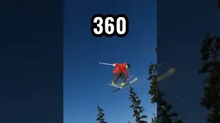 Как сделать 360 градусов на лыжах