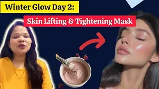 Cold Weather Face Lift Mask ❄️ 5 Min Winter Tightening Remedy