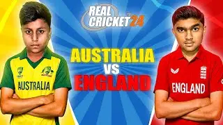 Australia Vs. England | Brother Vs. Brother | Match-2 | Real Cricket 24