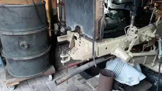 Opel Blitz 6700A running engine