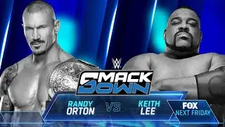 WWE2K25 Universe Mode | Randy Orton vs. Keith Lee | One On One Match