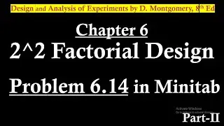 2k Factorial Design Problem in Minitab with Regression Analysis and Effects Plot  Interpretation P 2