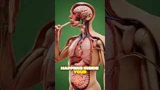 Human Digestion of Bacon | Educational 3D Medical Animation #anime #shorts #trending #food