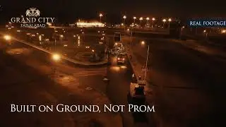 Night Asphalt Paving Update | Phase 1 | Grand City Faisalabad
