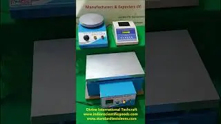 Laboratory Hot Plates, Lab Heating Plates, Block Heaters, Dry Bath Incubators #laboratory #hotplate