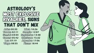 Astrology's Most Explosive Rivalries Signs That Don't Mix!