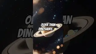 Saturn&rsquo;s Rings Are Older Than Dinosaurs 🪐 #Shorts