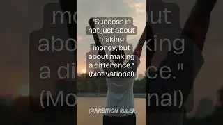 Making a Meaningful Impact #SuccessWithPurpose #MakeADifference #ImpactfulLiving