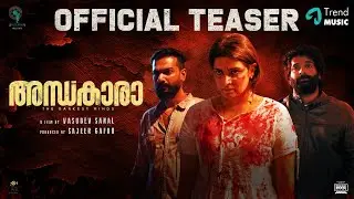 ANDHAKAARA - Official Teaser | Divya Pillai | Chandhunadh | Vinod Sagar | Vasudev Sanal