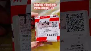 MAHINDRA TRCATOR FRONT WHEEL BEARING ORIGINAL || THRUST BEARING || #mahindra #diycrafts #diy #short