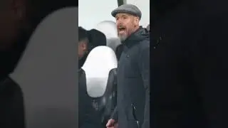 Erik ten Hag FUMES at Anthony Martial during Newcastle vs Man United 👀 #Shorts