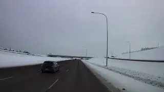 Winter Driving from Calgary to Waterton