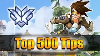 How GRANDMASTER Players DESTROY with TRACER - Overwatch Top 500 PRO Tricks | RogUe SOON Tracer VOD