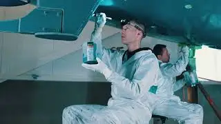 Wrapping the Bestevaer 36 Sailing Yacht with MacGlide&trade;  Foil
