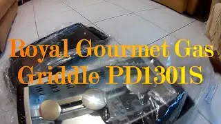 Royal Gourmet Griddle PD1301S1 Unboxing and Assembly
