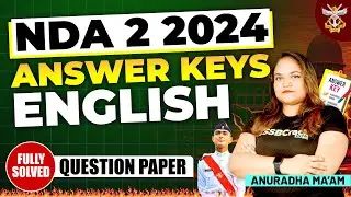 NDA 2 2024 English Question Paper Answer Keys and Analysis