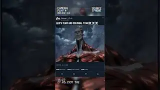 armin, colossal titan☠️🥶