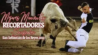 🤩 MEJORES MOMENTOS 🏆 RECORTADORES CON TOROS EN SAN SEBASTIÁN DE LOS REYES 2022