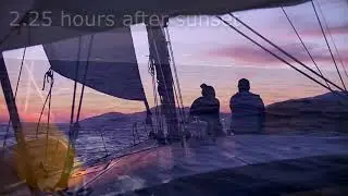 Twilight sailing