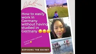 Как быстро устроиться на работу в Германии и заработать деньги | Brownzimgirl