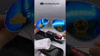 Ray-Ban Aviator with Mercury blue glasses 🔥🥵 #shorts #sunglasses #bchashmavala #viral #explore