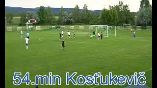 Marcelová - Želiezovce 16.06.2018 V.liga