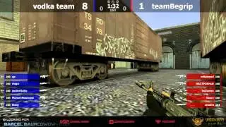 FASTCUP WeekendCup #1: teamBegrip vs vodka team de_train
