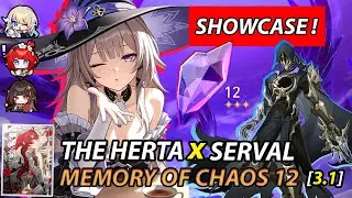 NEW MOC 12 E0 The Herta x E6 Serval Ft. Tribbie and Lingsha Memory of Chaos | Honkai Star Rail 3.1