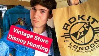 Vintage Store Disney Hunting! (Let's find some menswear)