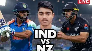 IND vs NZ LIVE 🔴 | India vs New Zealand Real Cricket 24 Live Match Today | Full Match Live