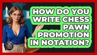 How Do You Write Chess Pawn Promotion In Notation? - The Chess Codex