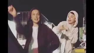 Millie Bobby Brown & Noah Schnapp do In My Feelings Challenge