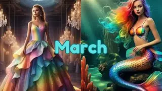 ✨ Choose Your Birthday Month and Reveal Your Princess & Mermaid!👑🧜&zwj;♀️ #quiz #chooseyourbithdaymonth