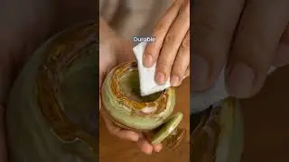 Elegant Green Onyx Mini Jar &ndash; Functional Beauty for Every Space